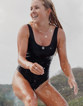 Load image into Gallery viewer, ONE-PIECE SURF SWIMSUIT - BLACK